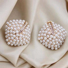 Load image into Gallery viewer, VKME Fashion Zircon Stud Earrings &amp; Earrings Women's Party Gifts Geometric Cubic Zirconia Earrings Girls Earrings Jewelry