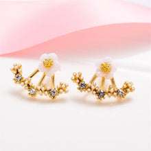 Load image into Gallery viewer, VKME Fashion Zircon Stud Earrings &amp; Earrings Women's Party Gifts Geometric Cubic Zirconia Earrings Girls Earrings Jewelry